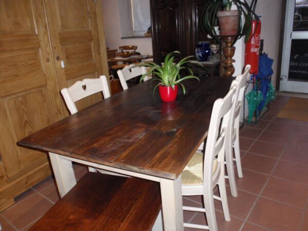 Table chêne massif Riedisheim 0