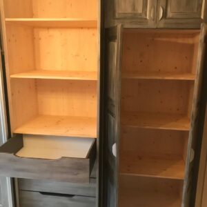 Placard bois massif sur mesure Mulhouse 1
