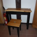 Console chêne brut Cernay 0