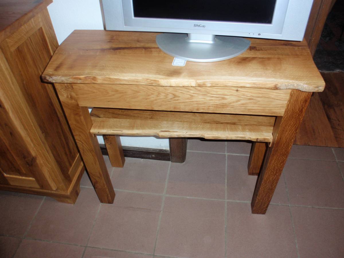 Console chêne massif Guebwiller