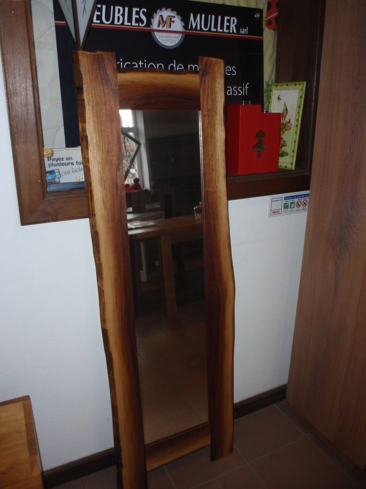 Miroir noyer Colmar